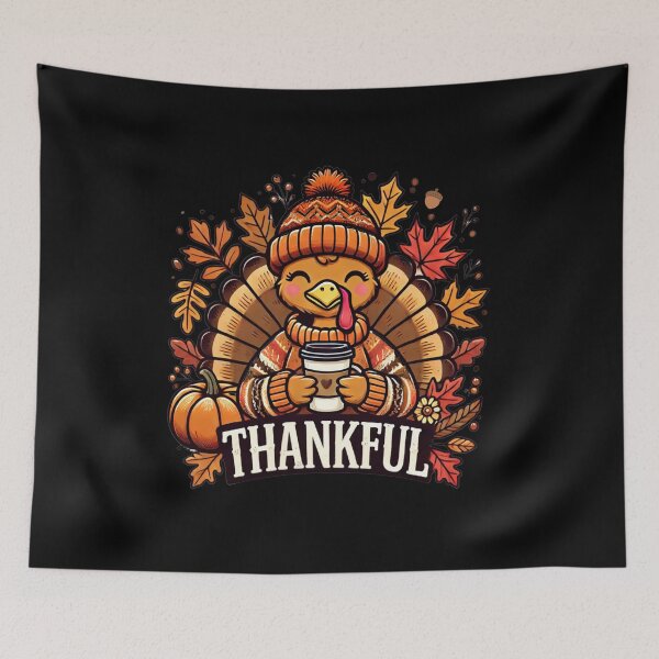 Item preview, Thankful Turkey designed and sold by caFUNated.