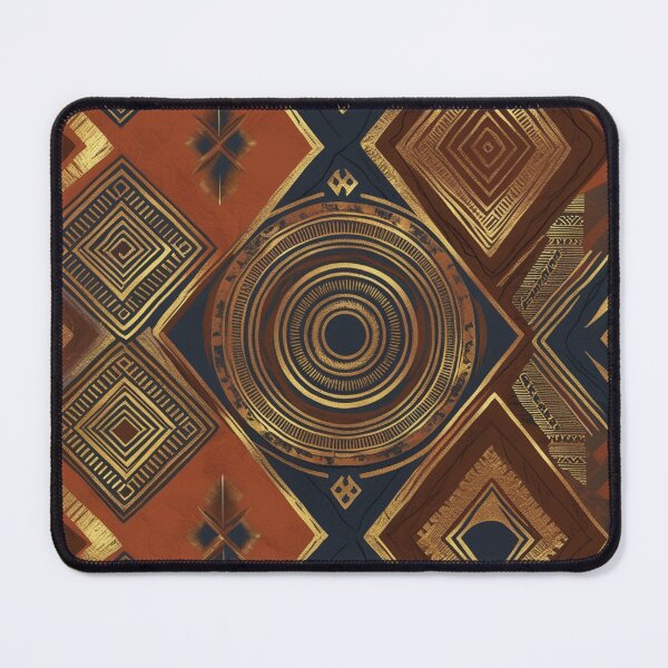 Item preview, Golden Harmony: An African-Inspired Geometric Masterpiece designed and sold by Bilikaru.