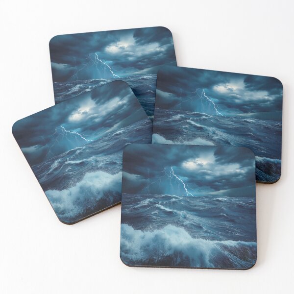Item preview, Stormy Seascape designed and sold by AuraBinge.