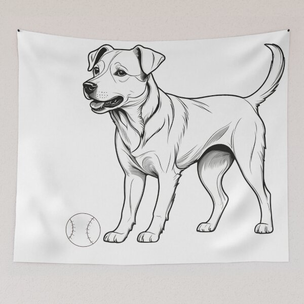 Item preview, Play with me dog designed and sold by Robertworkshop.