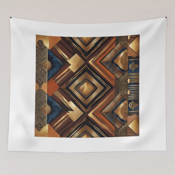 Item preview, Geometrical Golden Patterns - The Millionaire's Choice designed and sold by Bilikaru.