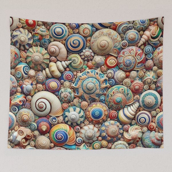 Item preview, Fancy Seashell Pattern designed and sold by PuuuurfectAngel.