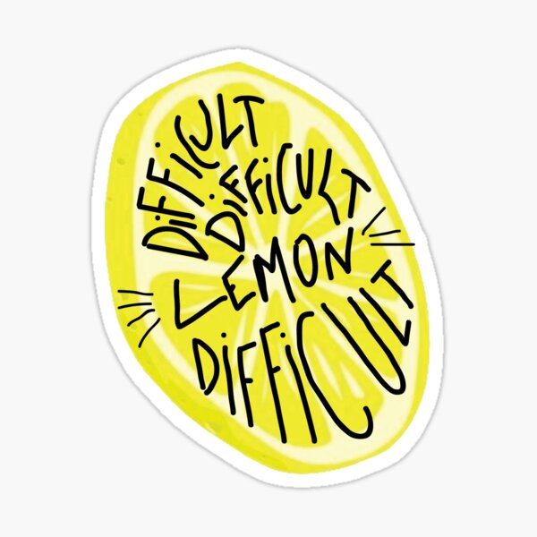 If Life Gives You Lemons Hope Theyre Lulu Gifts Under 5 Lulu Laptop Sticker  Decal VSCO Stickers Waterproof 