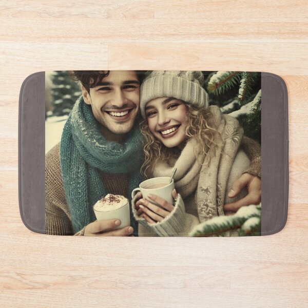 Item preview, Caffeinated Cuddles Cozy Couple's Coffee Break" designed and sold by choder61.