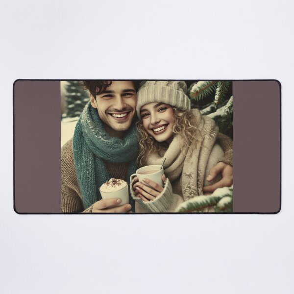 Item preview, Caffeinated Cuddles Cozy Couple's Coffee Break" designed and sold by choder61.