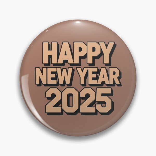 Item preview, Happy New Year 2025 Color designed and sold by BlueCloverTrend.