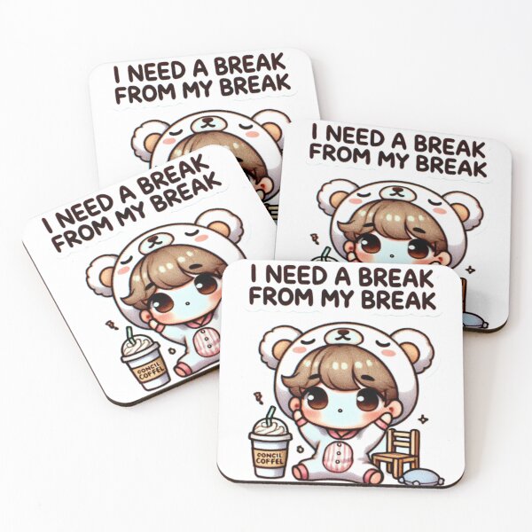 Item preview, Taking it easy has become surprisingly hard. designed and sold by cherryfoxy24.