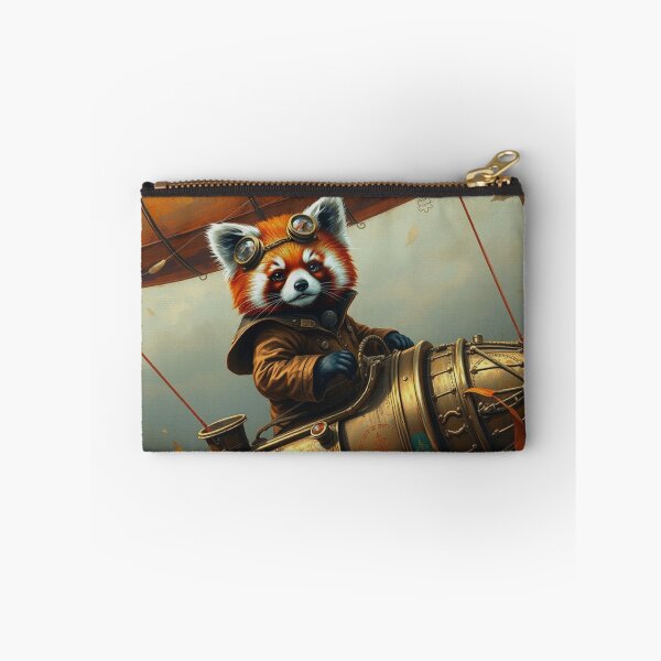 Item preview, Red Panda Aeronaut and Dirigible designed and sold by Skye Ryan-Evans.
