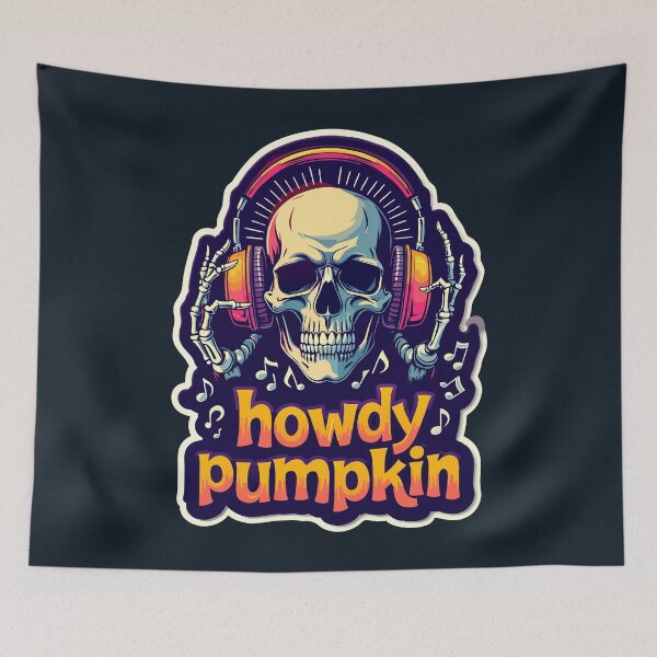 Item preview, Howdy Pumpkin designed and sold by RocketArtInd.