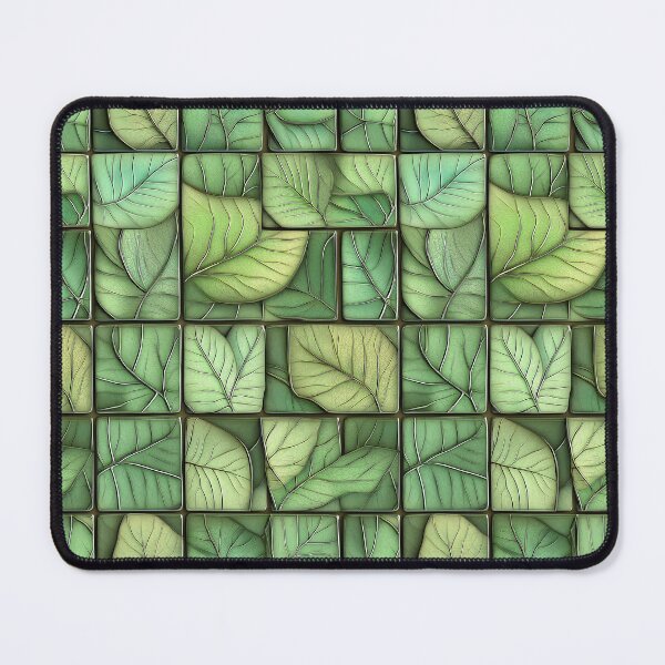 Item preview, Foliumara - Seamless 3D Pattern in Green Hues (15/20) designed and sold by sabantha.