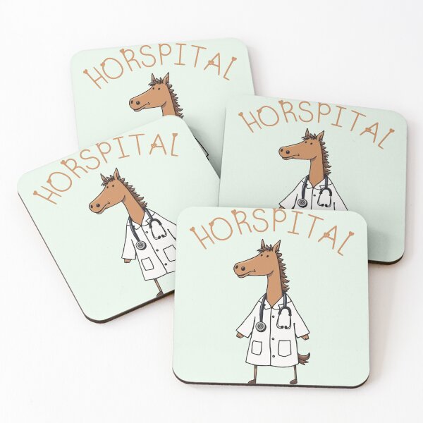Item preview, HORSPITAL designed and sold by HipsterAnimals.