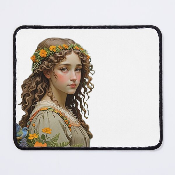Item preview, Curly Haired Girl designed and sold by Lisamariesumner.