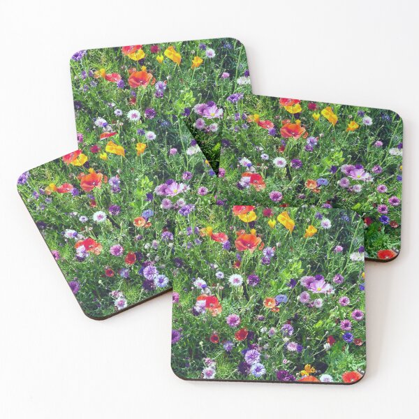 Item preview, painterly wildflowers 1 designed and sold by LittleBettyMakes.