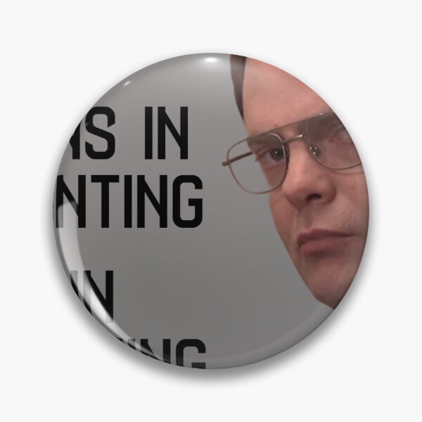 Item preview, Happens in Accounting stays in Accounting - quote from Dwight from The Office- prefect for The Office fans designed and sold by Fanaticos.