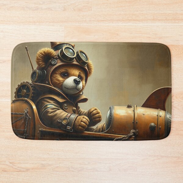 Item preview, Teddy Bear Rocket Ship Pilot designed and sold by Skye Ryan-Evans.