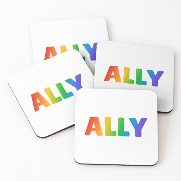 Item preview, Ally rainbow LGBTQ gay pride  designed and sold by Inspirationmotivation.