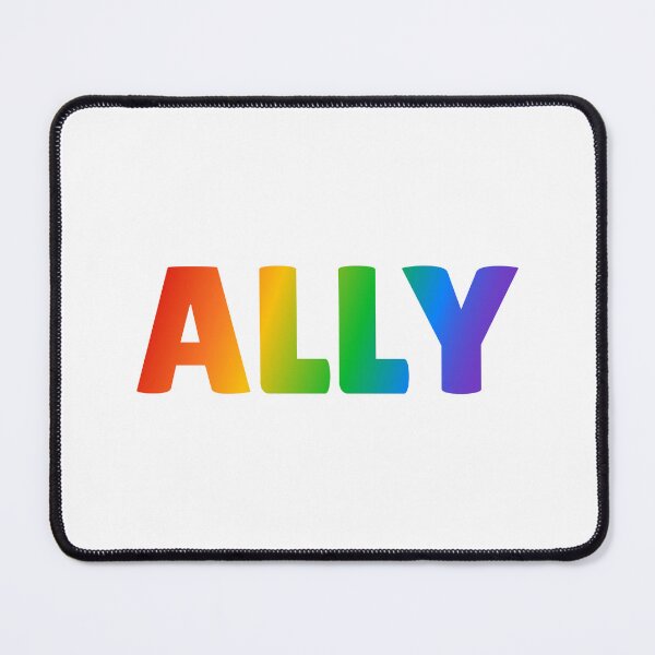 Item preview, Ally rainbow LGBTQ gay pride  designed and sold by Inspirationmotivation.