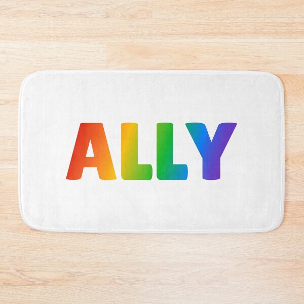 Item preview, Ally rainbow LGBTQ gay pride  designed and sold by Inspirationmotivation.