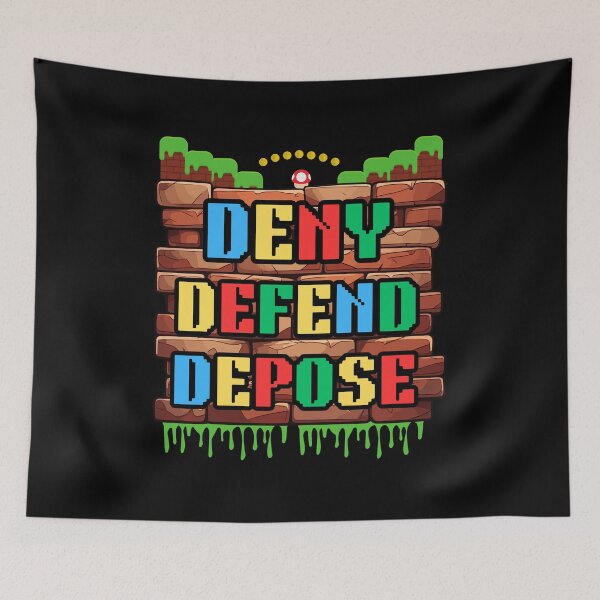 Item preview, DENY, DEFEND, DEPOSE designed and sold by TheWorkoutLife ⭐⭐⭐⭐⭐.
