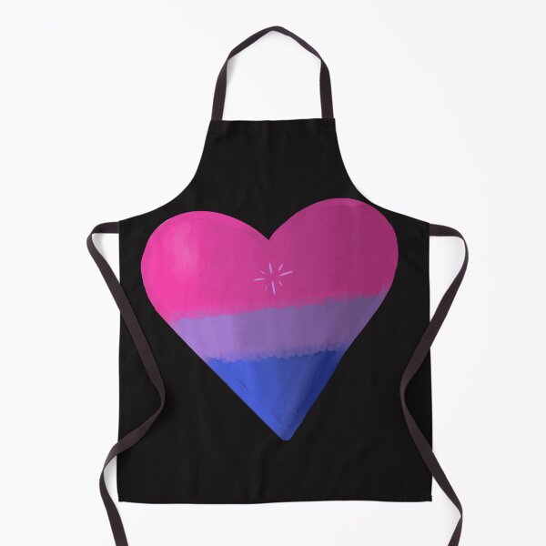 Item preview, Bisexual pride heart designed and sold by WrensDgtDesigns.