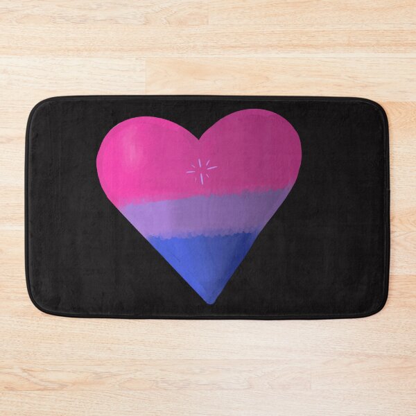 Item preview, Bisexual pride heart designed and sold by WrensDgtDesigns.