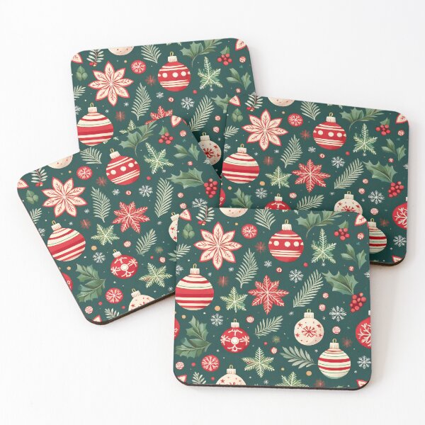 Item preview, Seamless Christmas patterns are festive designs designed and sold by ngam.