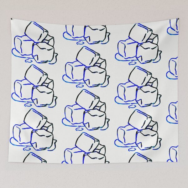 Item preview, Blue Ice Cubes  designed and sold by Chad's Fresh Art.