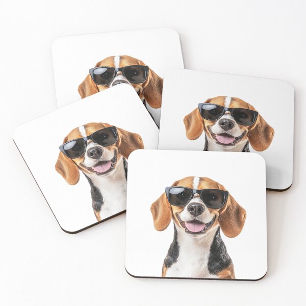 Item preview, Funny cool Beagle Dog wearing sunglasses designed and sold by LazyOwlStore.