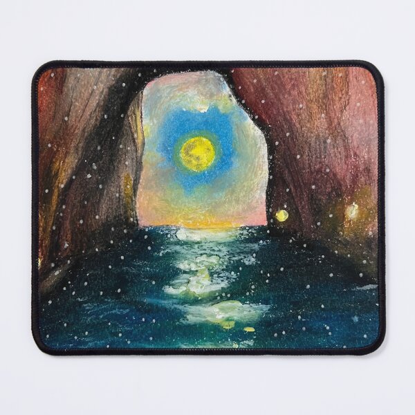 Item preview, The moon shot oil pastels color designed and sold by Puifai2489.