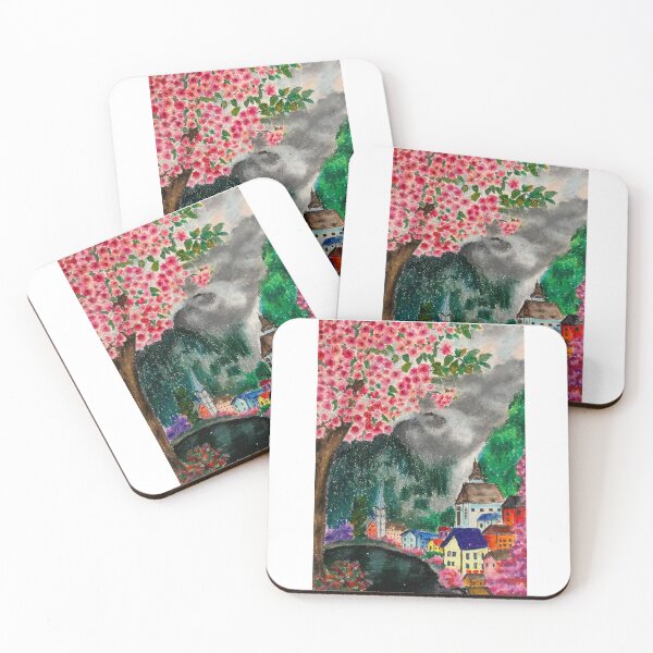 Item preview, Village oil pastels  designed and sold by Puifai2489.
