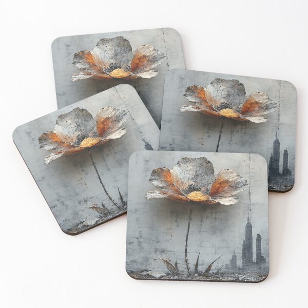Item preview, Concrete Bloom's Radiant Heart designed and sold by PanoramaPrints.