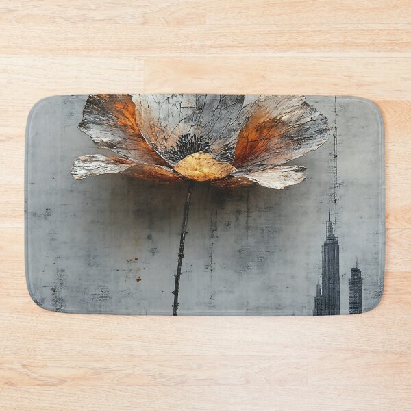 Item preview, Concrete Bloom's Radiant Heart designed and sold by PanoramaPrints.