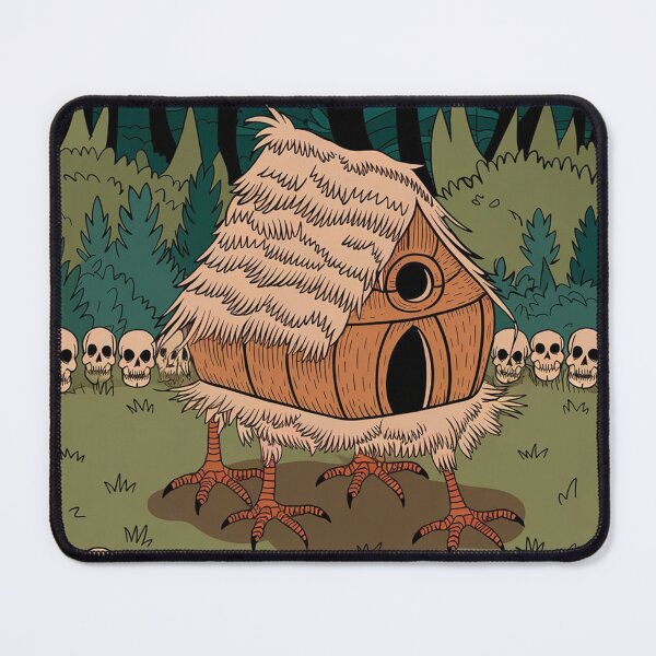 Item preview, Baba Yaga Pattern 01 designed and sold by AIfolklore.