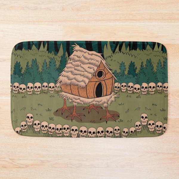 Item preview, Baba Yaga Pattern 01 designed and sold by AIfolklore.