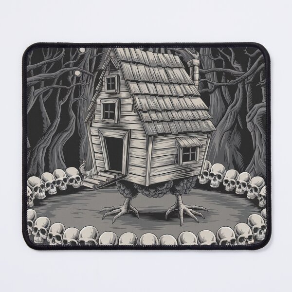 Item preview, Baba Yaga Pattern 02 designed and sold by AIfolklore.