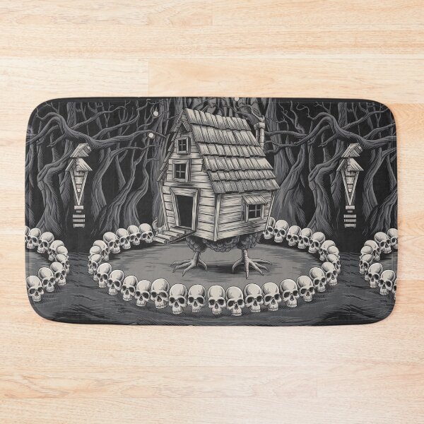 Item preview, Baba Yaga Pattern 02 designed and sold by AIfolklore.
