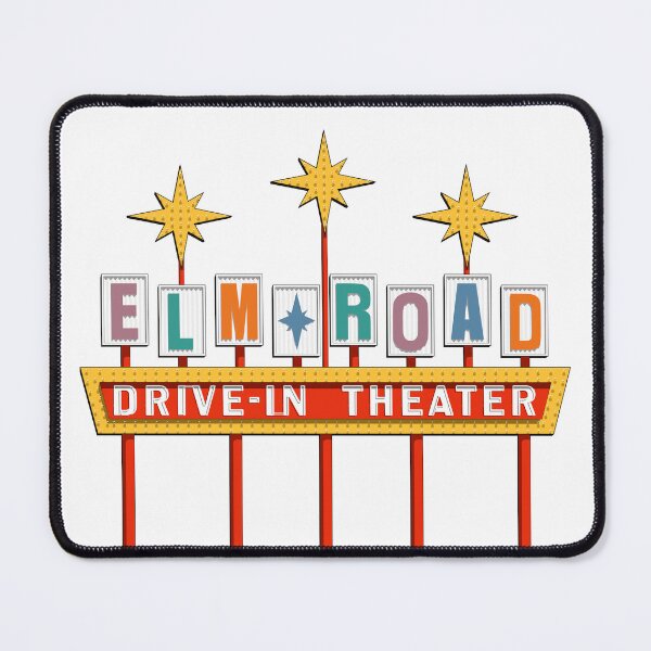 Item preview, Elm Road Drive-In Theater Sign designed and sold by ChrisRoy1001.