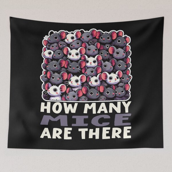 Item preview, mouse game, How Many Mice Are There designed and sold by samah82.