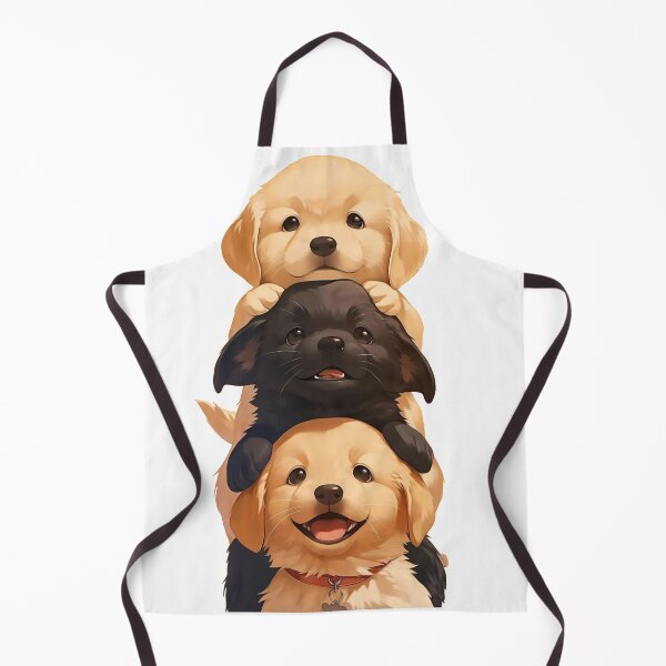 Item preview, Adorable Puppies Stacked in Perfect Harmony designed and sold by i-Xuou.