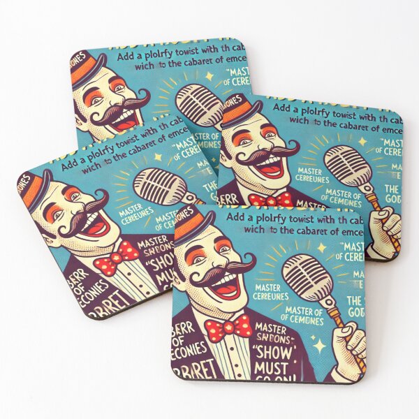 Item preview, cabaret emcee designed and sold by Teenflixs.