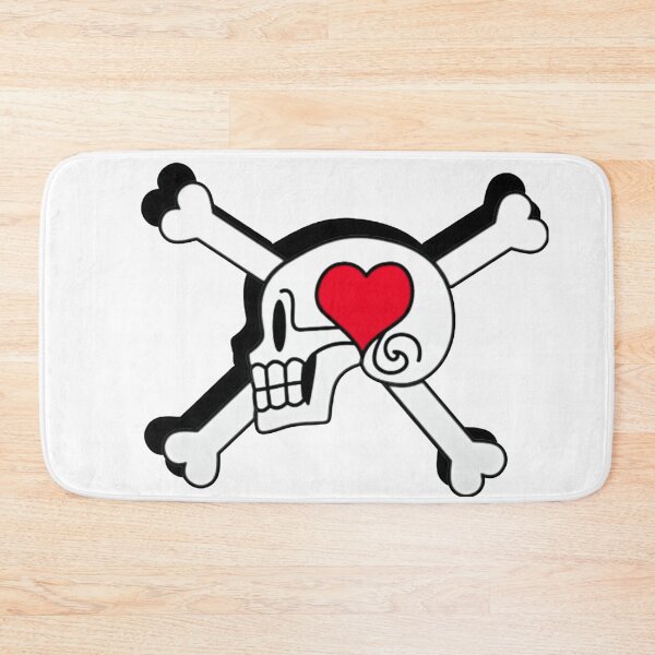 Item preview, Anime Pirate Jolly Roger Flag Design – Bold Skull & Crossbones Emblem designed and sold by AbnormalAdorn.