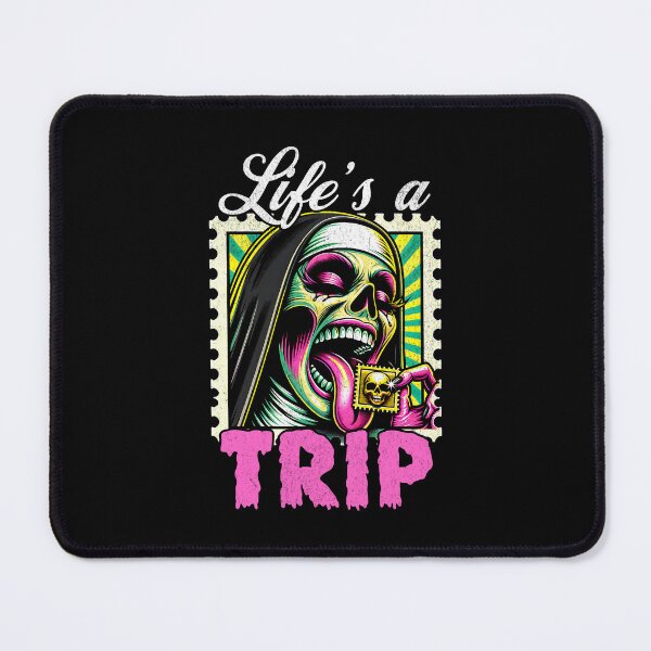 Artikelvorschau, Das Leben ist ein heiliger Trip, Acid Trip Nun entworfen und verkauft von DarkSenseDesign.