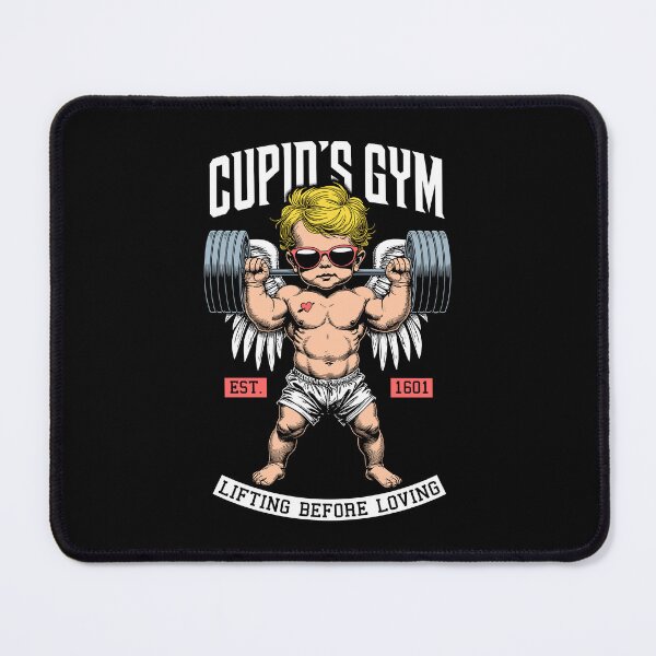 Item preview, Funny Valentine's Day Cupid's Gym Love Fitness Workout designed and sold by GrandeDuc.