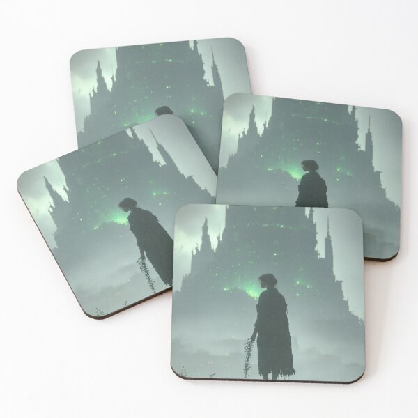 Item preview, Green Glow City Whispers designed and sold by PanoramaPrints.