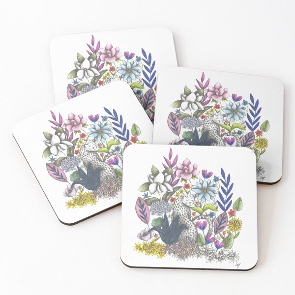 Item preview, Leopard in the midst of Flowers designed and sold by CeciliaBattaini.