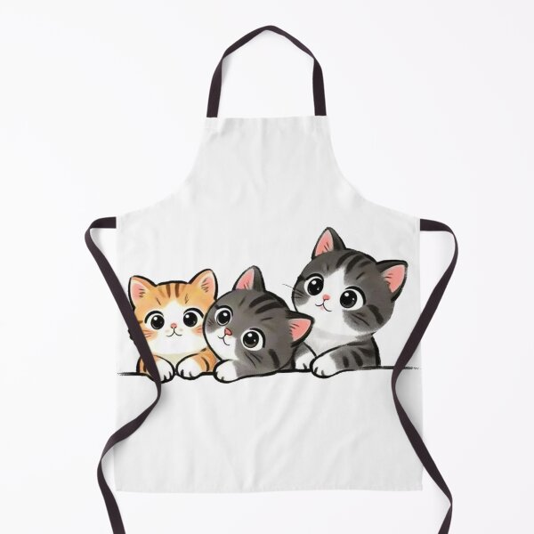 Item preview, Adorable Cartoon Kittens with Big Bright Eyes designed and sold by i-Xuou.