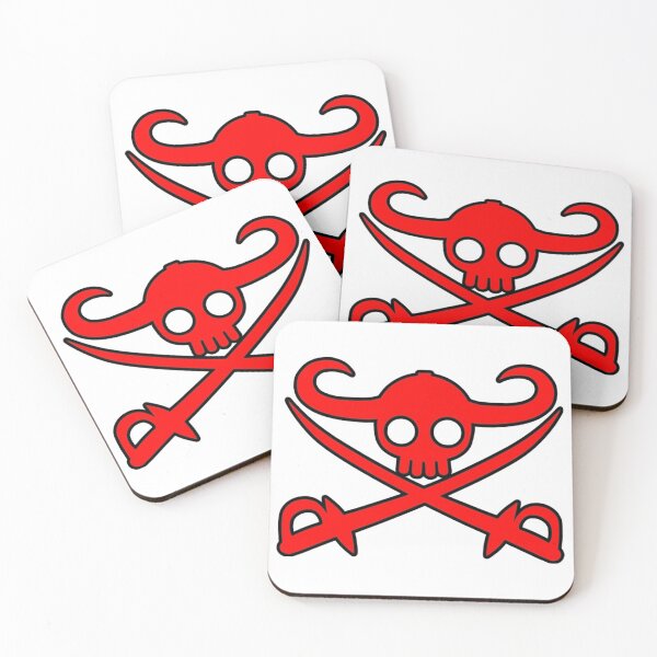 Item preview, Anime Pirate Jolly Roger Flag Design – Giant Warrior Pirates Skull Emblem designed and sold by AbnormalAdorn.