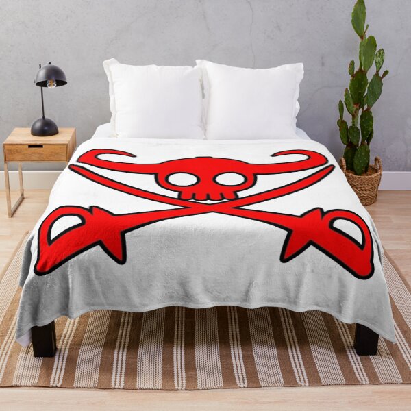 Item preview, Anime Pirate Jolly Roger Flag Design – Giant Warrior Pirates Skull Emblem designed and sold by AbnormalAdorn.