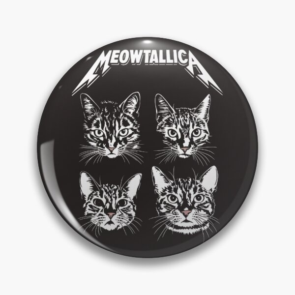 Item preview, Meowtallica designed and sold by BugiDesignArt.