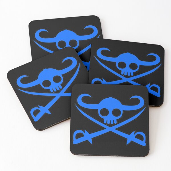 Item preview, Anime Pirate Jolly Roger Flag Design – Giant Warrior Pirates Skull Emblem designed and sold by AbnormalAdorn.